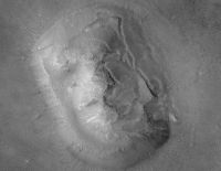 Mars Face Upclose